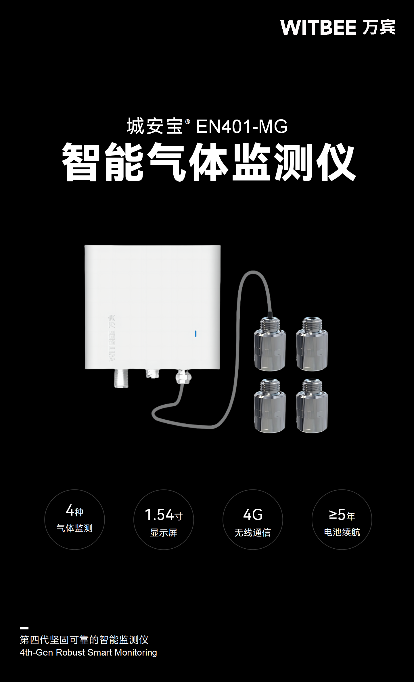 智能氣體監測儀 EN401-MG(圖1)